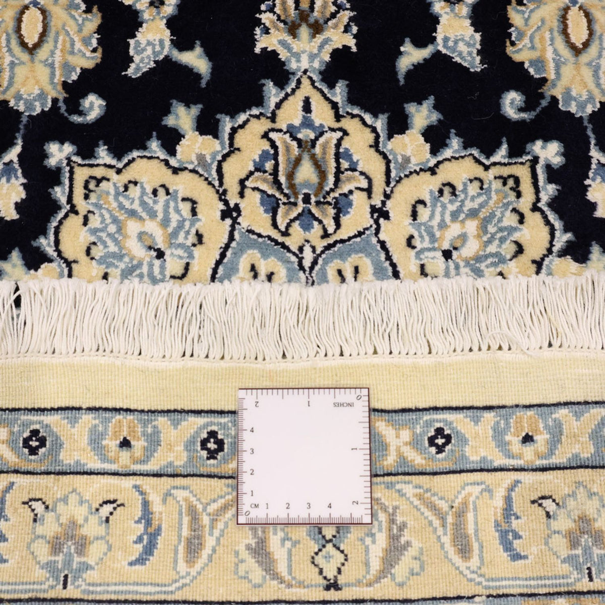 Persisk tæppe - Nain - Royal - 136 x 86 cm - mørkeblå