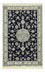 Persisk tæppe - Nain - Royal - 137 x 88 cm - mørkeblå