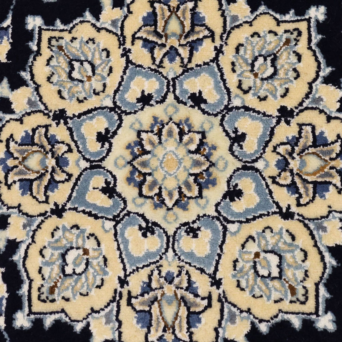 Persisk tæppe - Nain - Royal - 137 x 88 cm - mørkeblå