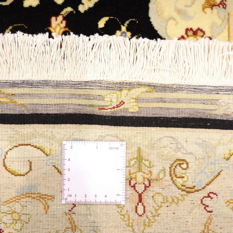 Persisk tæppe - Tabriz - Royal - 152 x 99 cm - mørkeblå