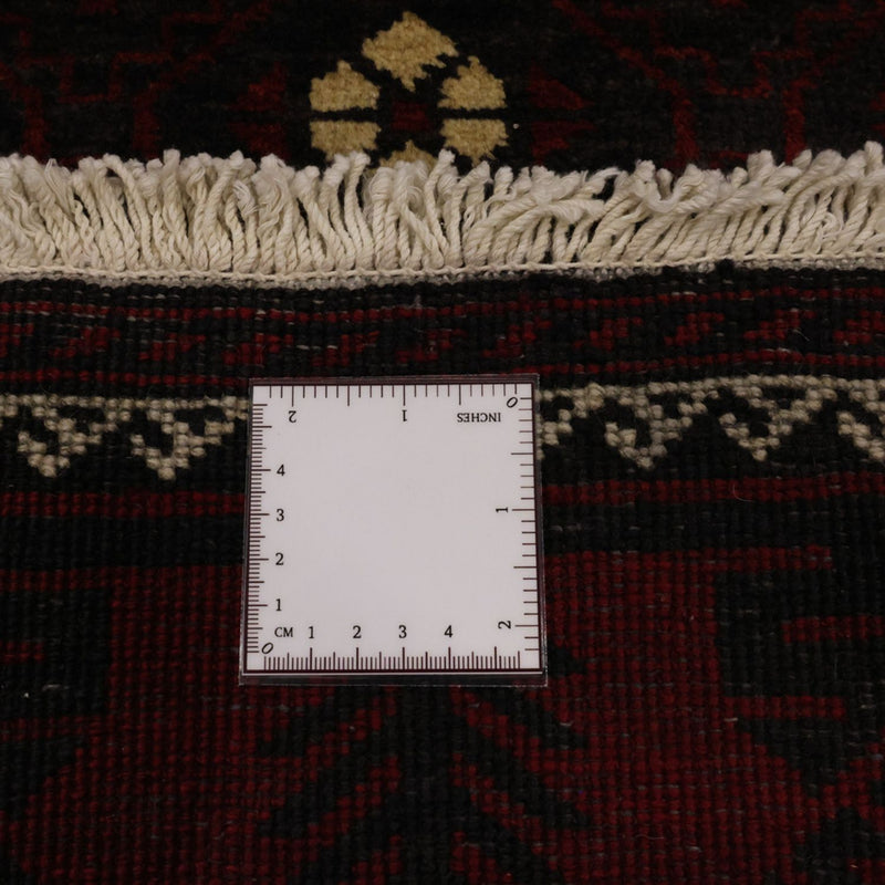 Løber Baluch-tæppe - 199 x 102 cm - mørkerød
