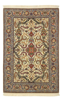 Persisk tæppe - Isfahan - Premium - Halskæde af silke - 171 x 111 cm - beige