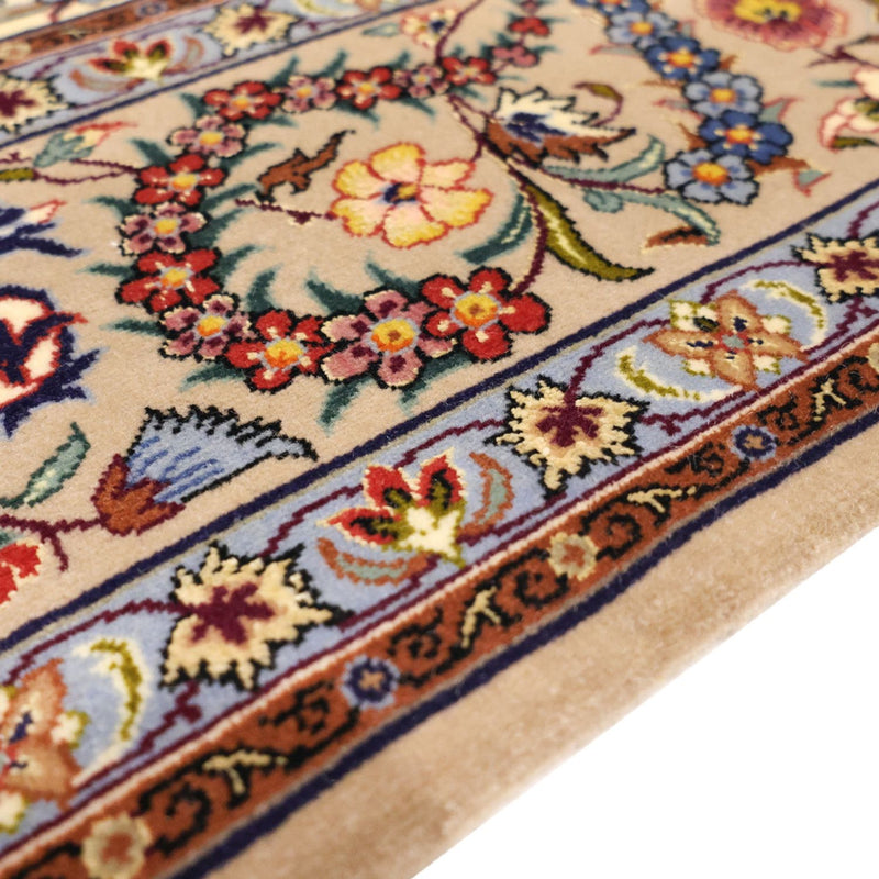 Persisk tæppe - Isfahan - Premium - Halskæde af silke - 171 x 111 cm - beige