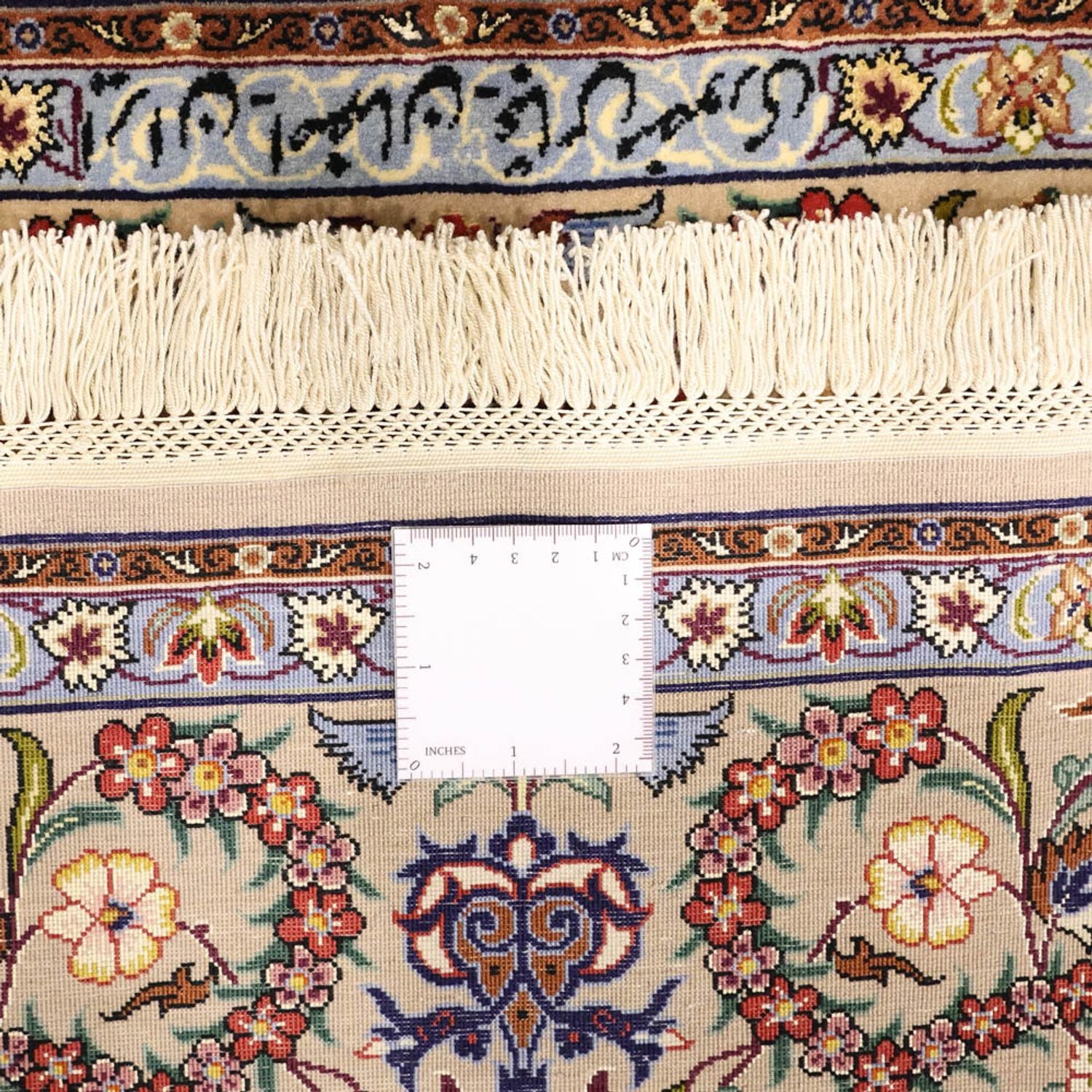 Persisk tæppe - Isfahan - Premium - Halskæde af silke - 171 x 111 cm - beige