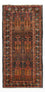 Løber Baluch-tæppe - 212 x 106 cm - mørkerød