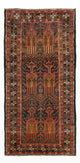 Baluch-tæppe 212x106cm - Orientalsk tæppe