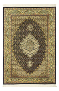 Persisk tæppe - Tabriz - Royal - 146 x 102 cm - mørkegrøn