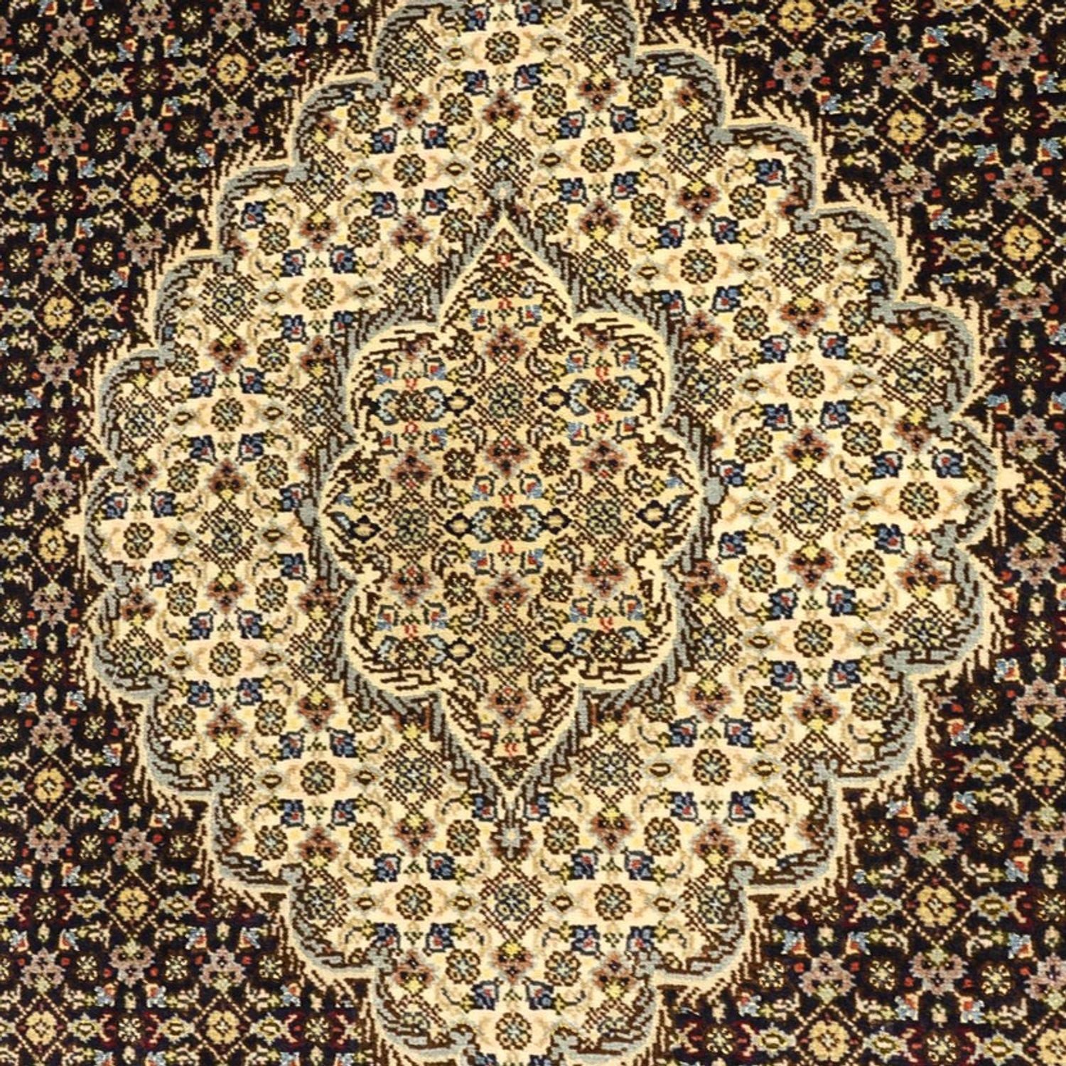 Persisk tæppe - Tabriz - Royal - 146 x 102 cm - mørkegrøn
