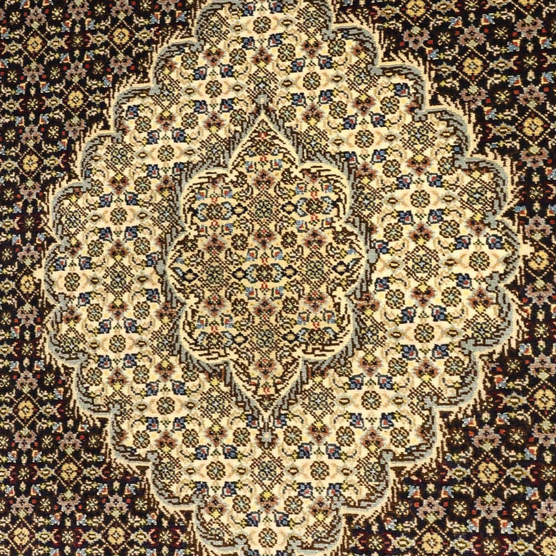 Persisk tæppe - Tabriz - Royal - 146 x 102 cm - mørkegrøn