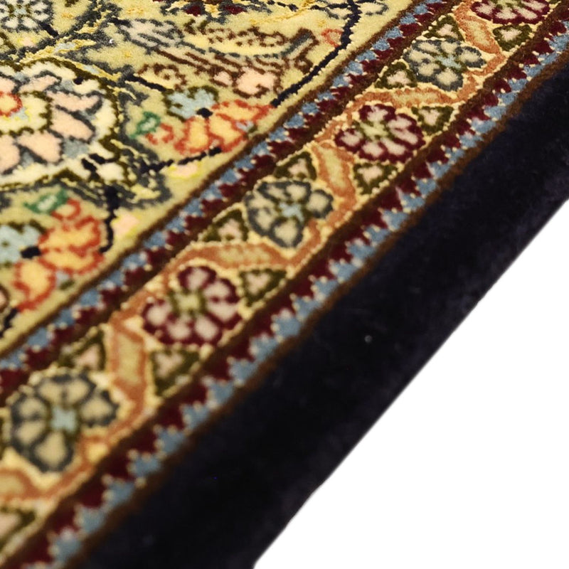 Persisk tæppe - Tabriz - Royal - 146 x 102 cm - mørkegrøn