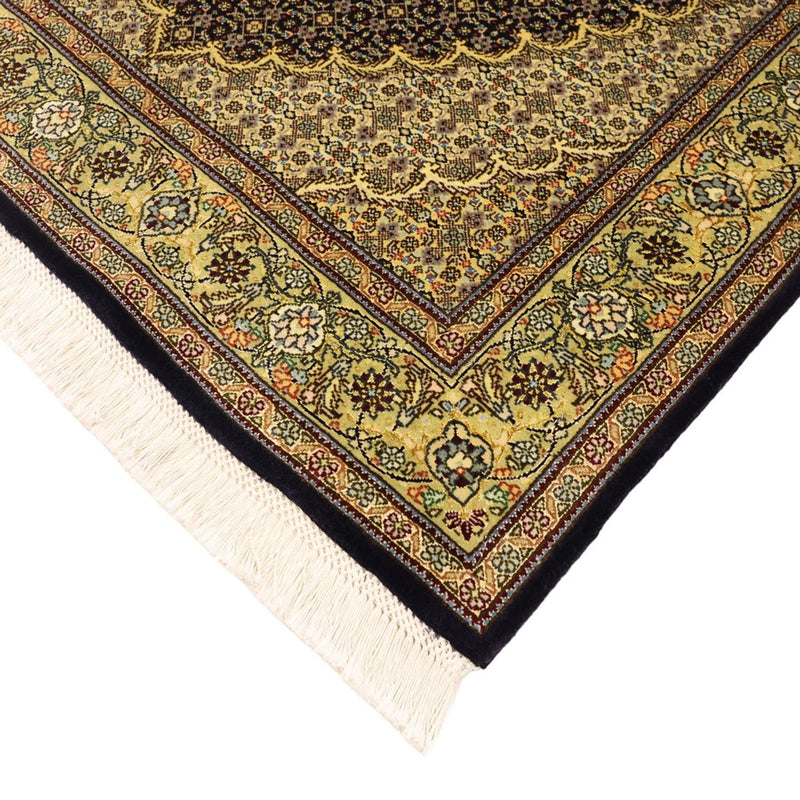 Persisk tæppe - Tabriz - Royal - 146 x 102 cm - mørkegrøn