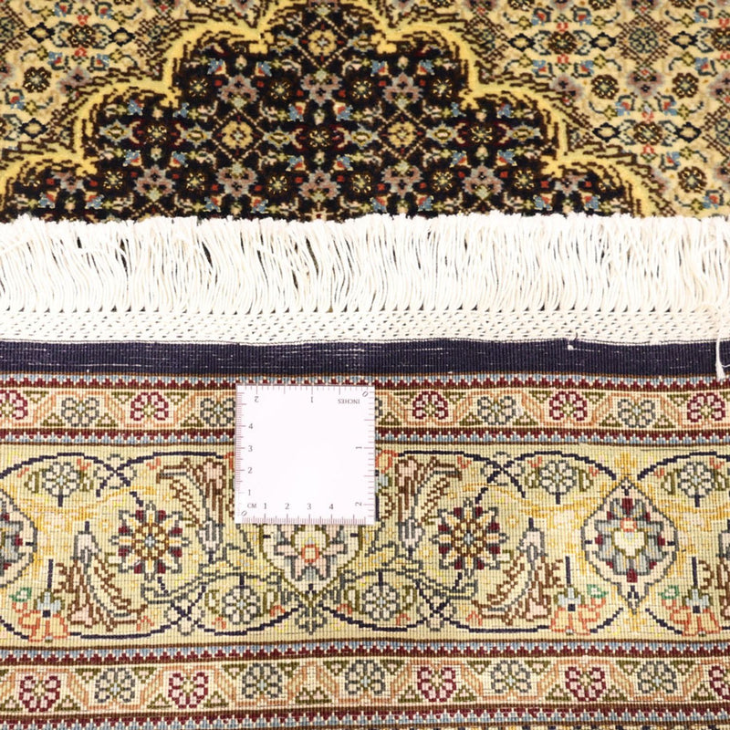 Persisk tæppe - Tabriz - Royal - 146 x 102 cm - mørkegrøn