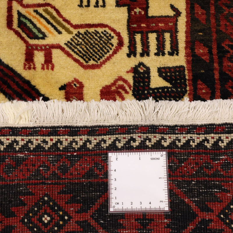 Løber Baluch-tæppe - 196 x 103 cm - beige
