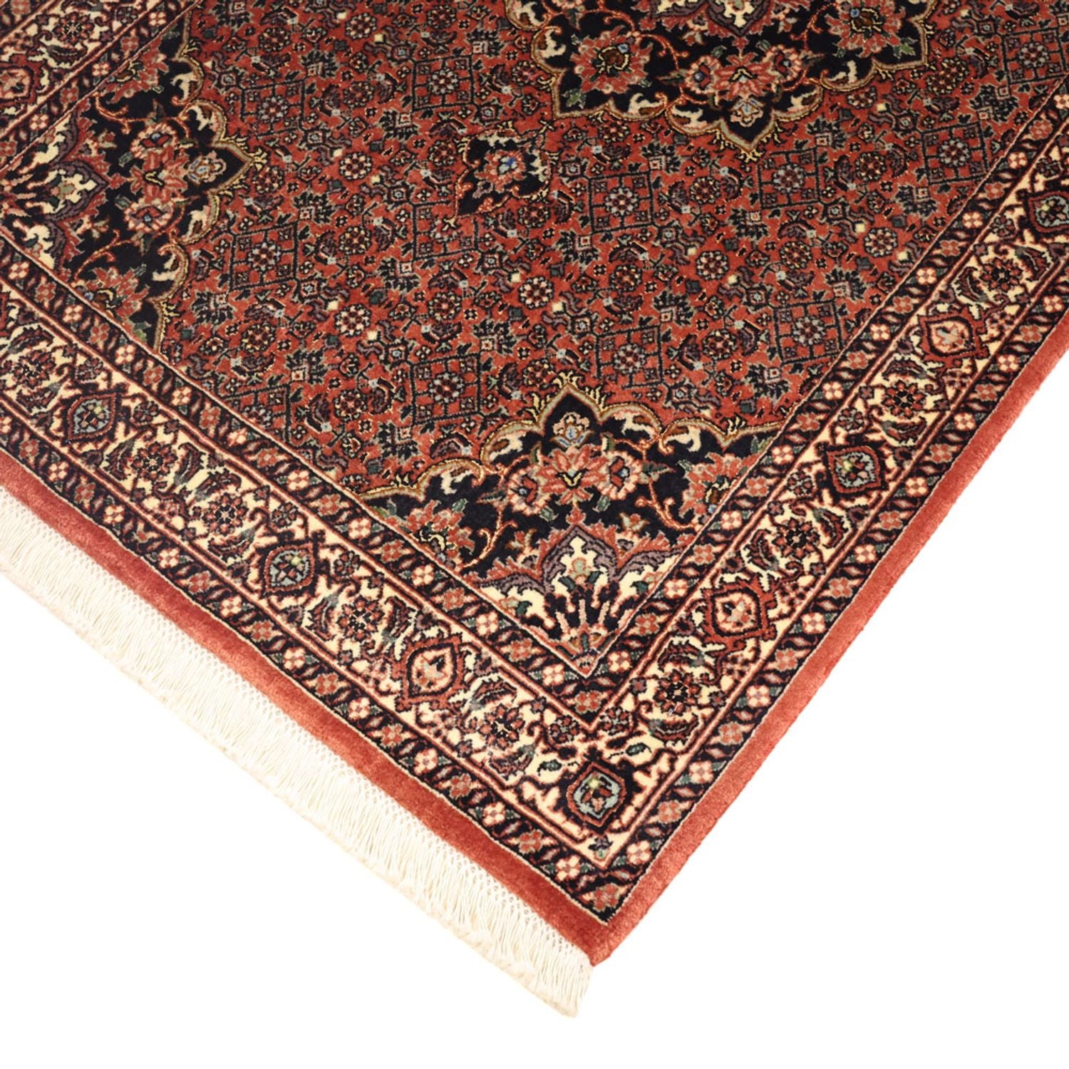 Persisk tæppe - Bijar - 139 x 82 cm - rust