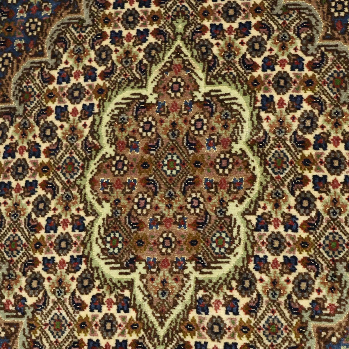 Persisk tæppe - Tabriz - Royal - 158 x 96 cm - olivengrøn