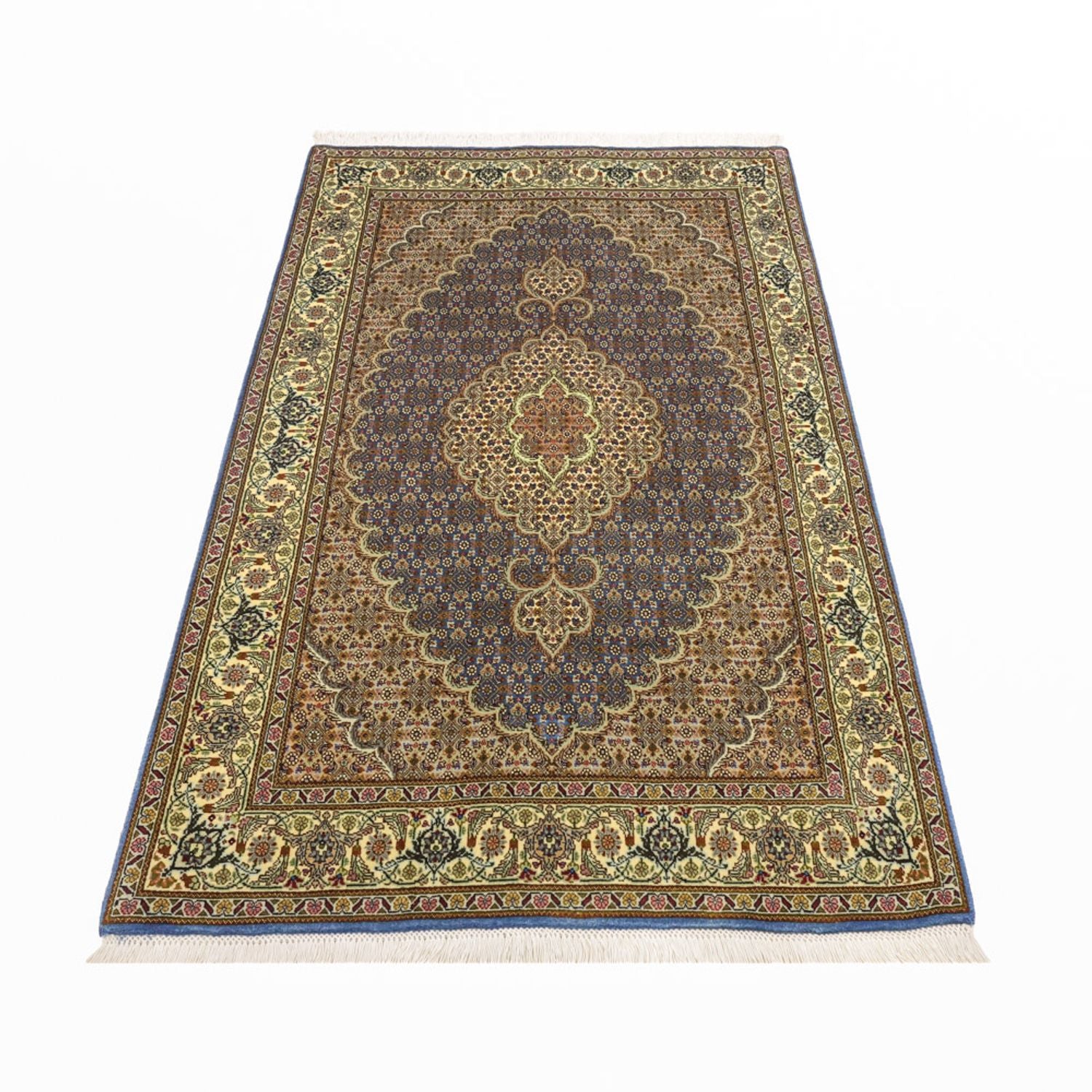 Persisk tæppe - Tabriz - Royal - 158 x 96 cm - olivengrøn
