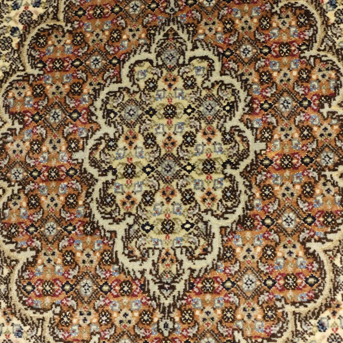 Persisk tæppe - Tabriz - Royal - 150 x 102 cm - olivengrøn