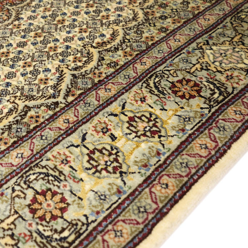 Persisk tæppe - Tabriz - Royal - 150 x 102 cm - olivengrøn
