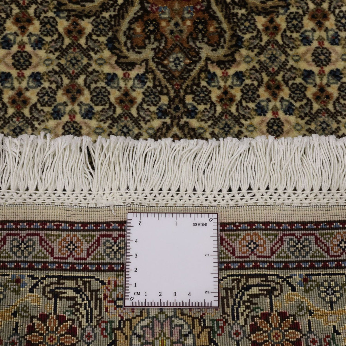 Persisk tæppe - Tabriz - Royal - 150 x 102 cm - olivengrøn