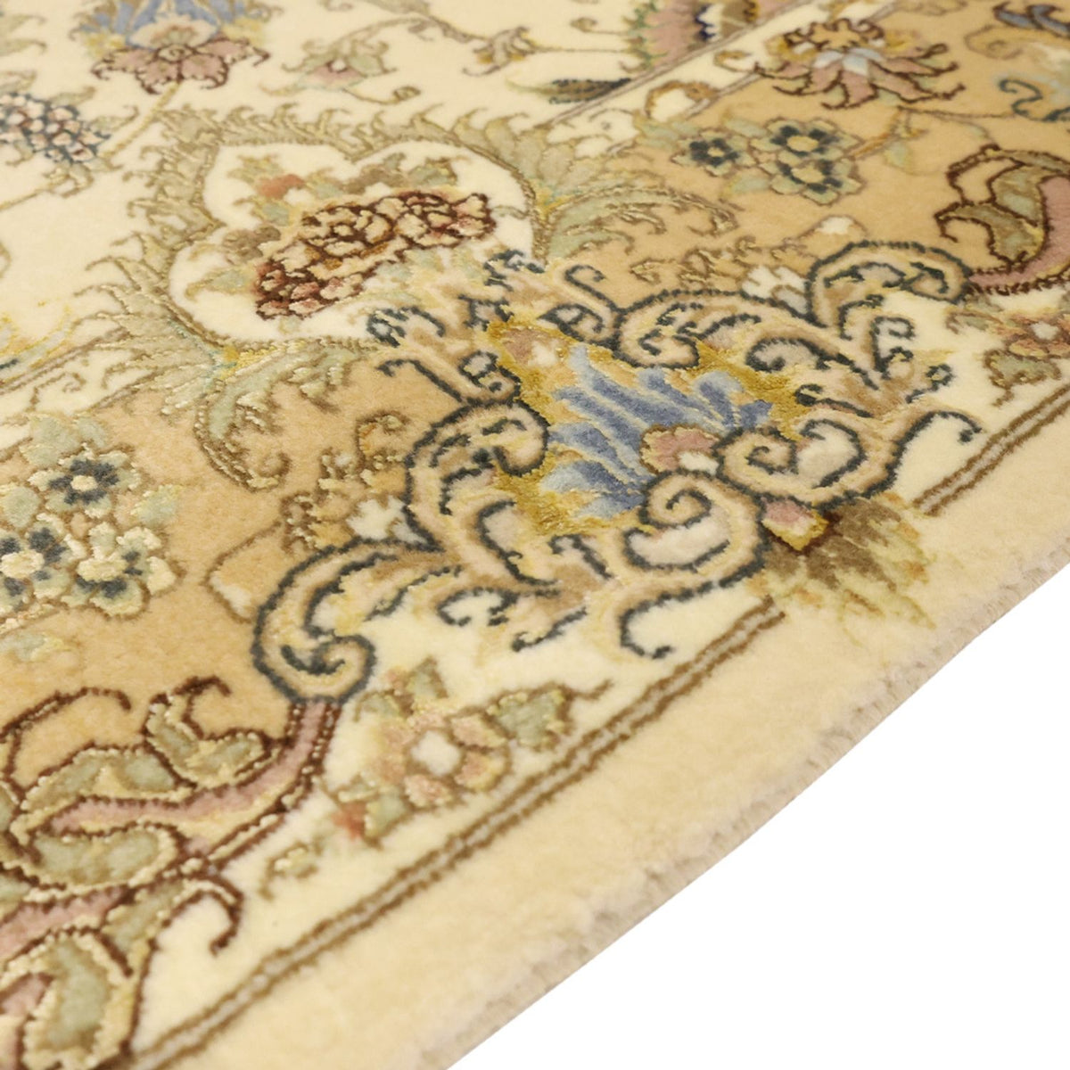Persisk tæppe - Tabriz - 161 x 100 cm - beige