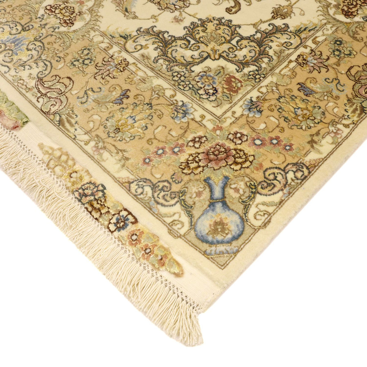 Persisk tæppe - Tabriz - 161 x 100 cm - beige