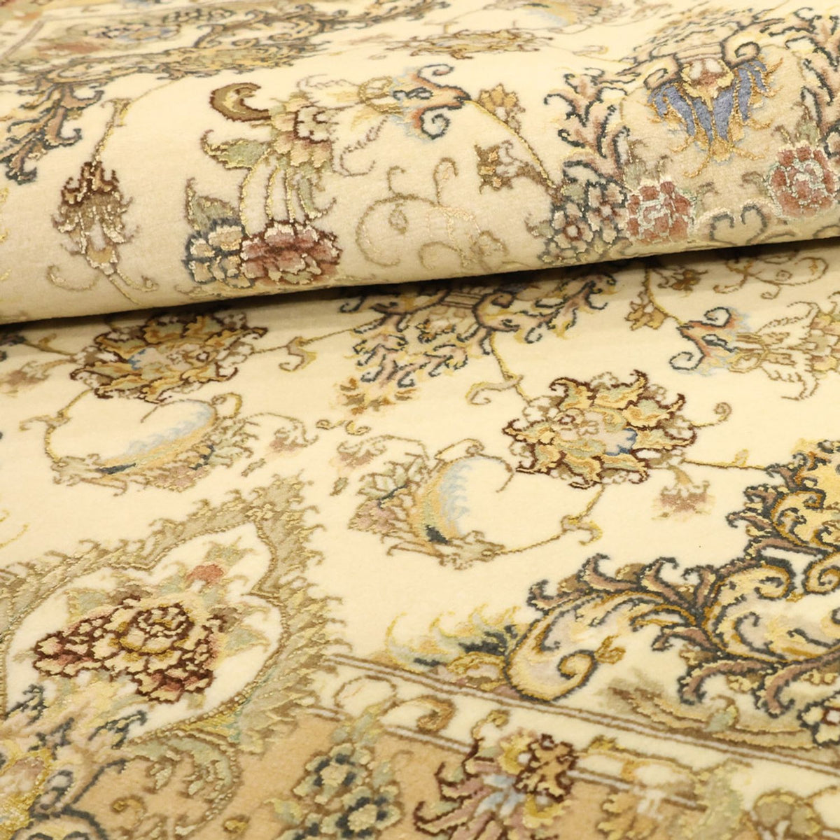 Persisk tæppe - Tabriz - 161 x 100 cm - beige