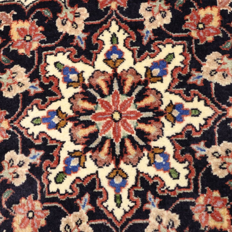 Persisk tæppe - Bijar - 135 x 73 cm - mørkerød
