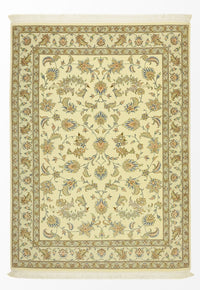 Persisk tæppe - Tabriz - Royal - 151 x 108 cm - beige