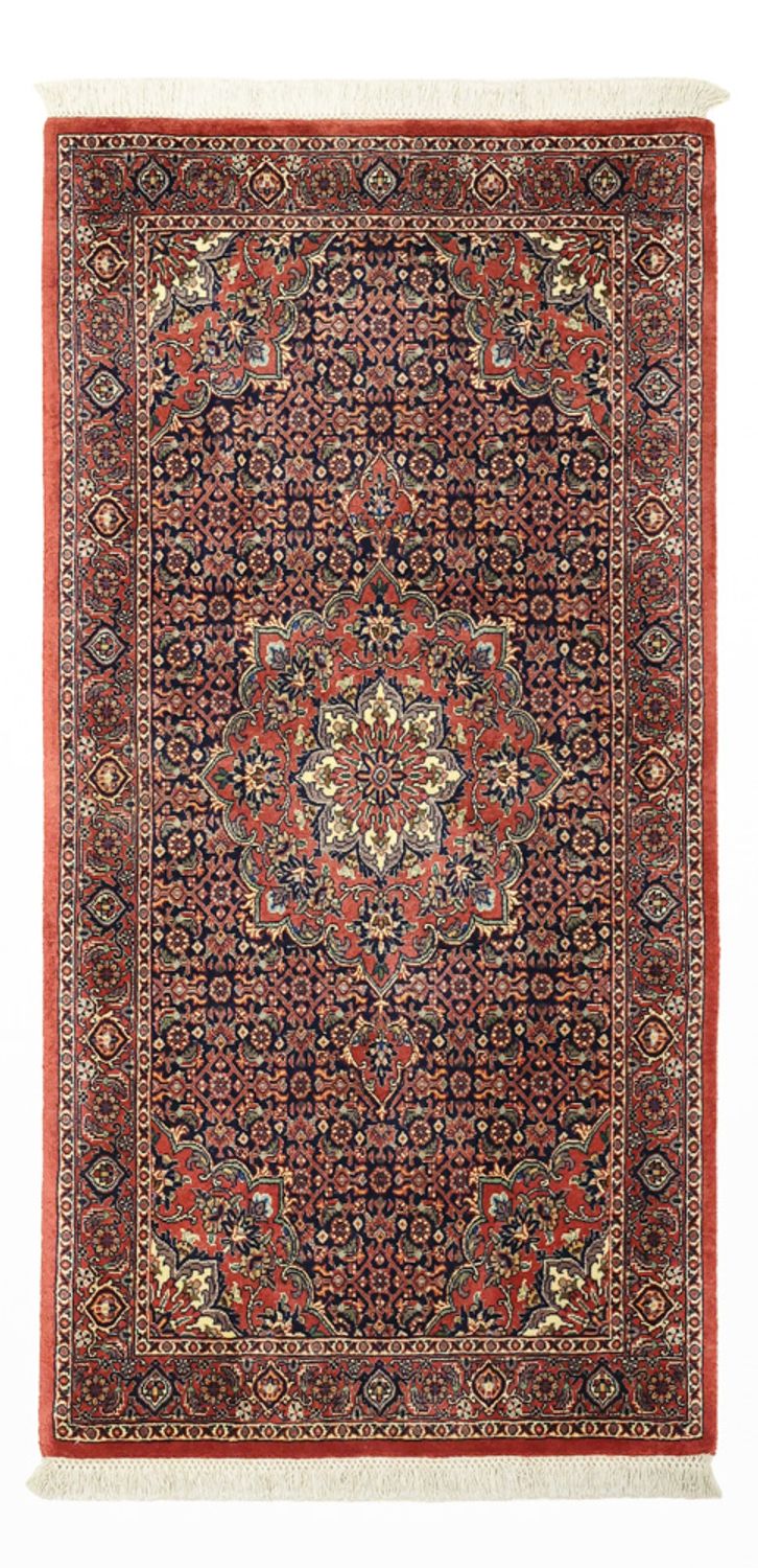 Persisk tæppe - Bijar - 136 x 69 cm - mørk beige