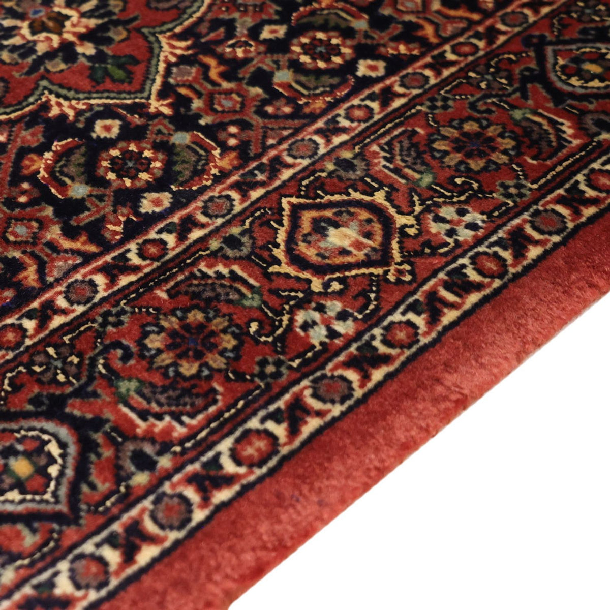 Persisk tæppe - Bijar - 136 x 69 cm - mørk beige