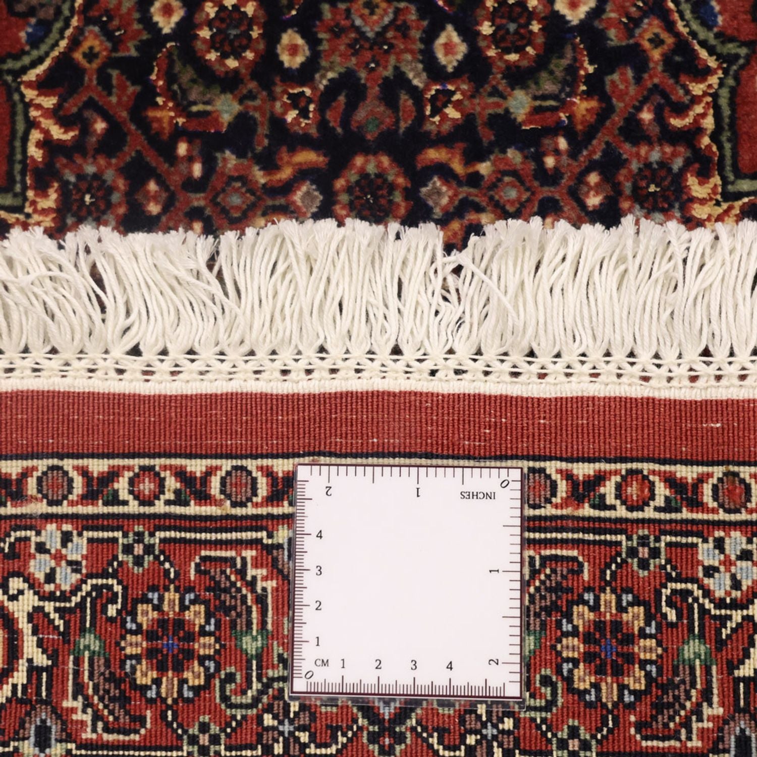 Persisk tæppe - Bijar - 136 x 69 cm - mørk beige