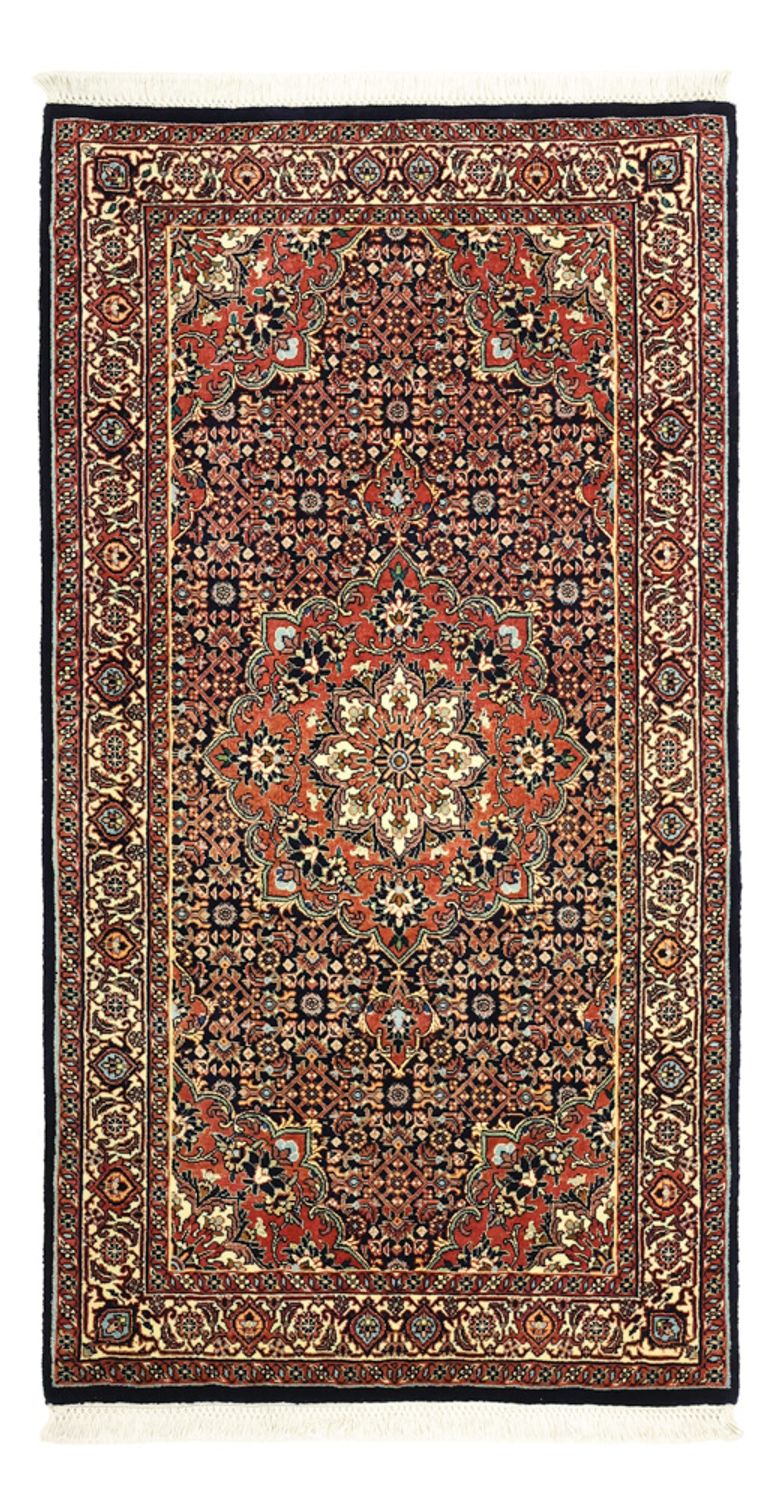 Persisk tæppe - Bijar - 136 x 72 cm - mørk beige