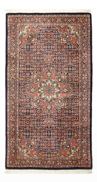 Persisk tæppe - Bijar - 136 x 73 cm - mørk beige