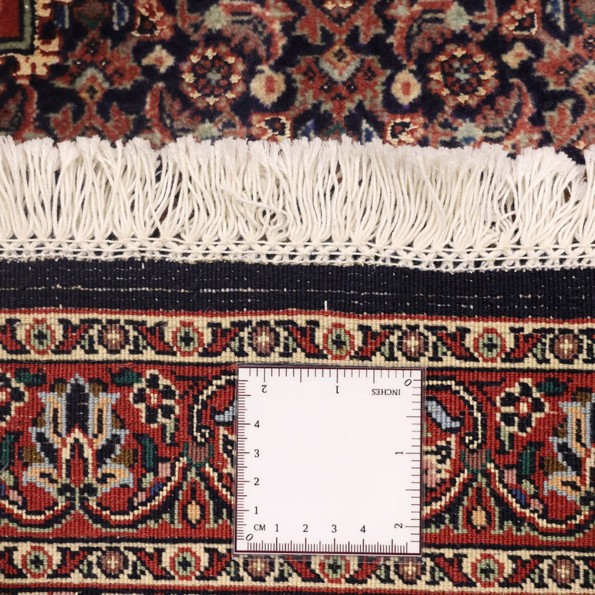 Persisk tæppe - Bijar - 136 x 73 cm - mørk beige