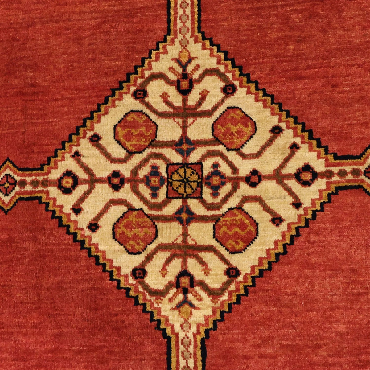 Persisk tæppe - Nomadisk - 143 x 105 cm - flerfarvet