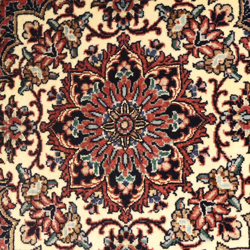 Persisk tæppe - Bijar - 148 x 69 cm - mørkerød