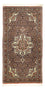 Persisk tæppe - Bijar - Royal - 137 x 70 cm - mørkerød