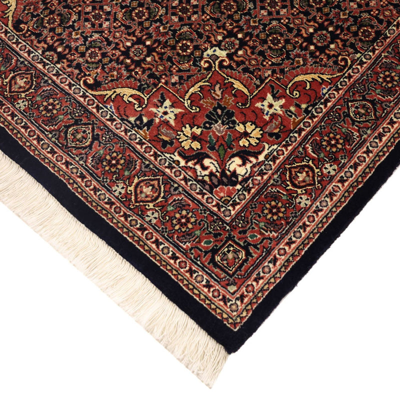 Persisk tæppe - Bijar - Royal - 147 x 91 cm - mørkerød