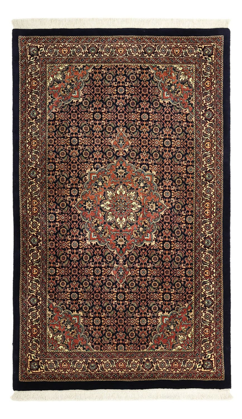 Persisk tæppe - Bijar - Royal - 149 x 89 cm - mørkerød