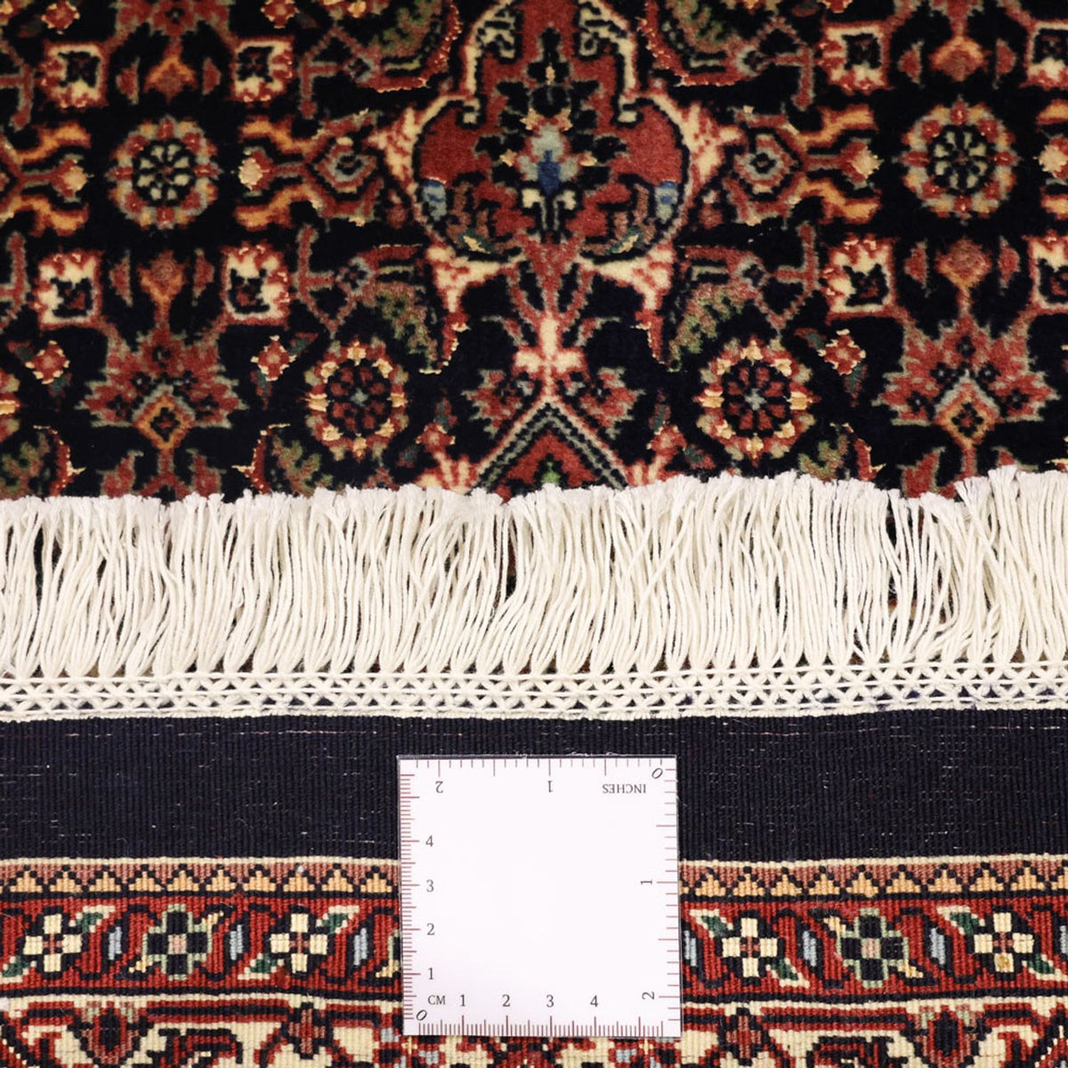 Persisk tæppe - Bijar - Royal - 149 x 89 cm - mørkerød