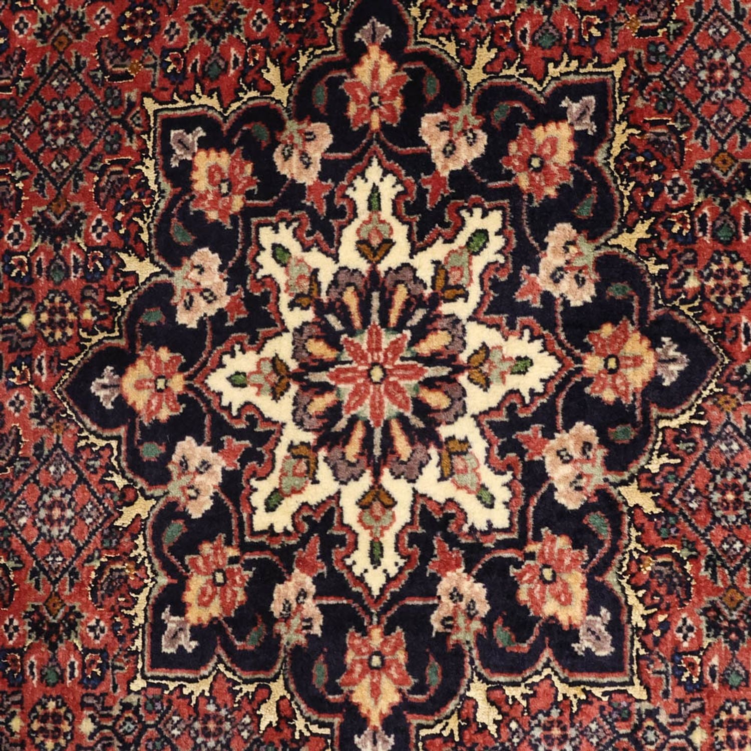 Persisk tæppe - Bijar - Royal - 154 x 90 cm - rust