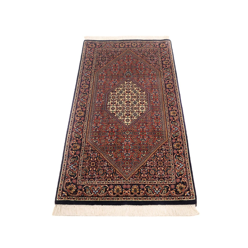 Persisk tæppe - Bijar - Royal - 135 x 70 cm - rust