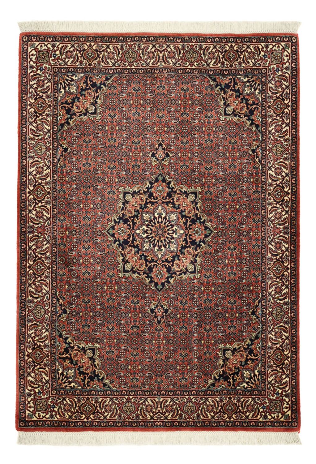 Persisk tæppe - Bijar - Royal - 145 x 101 cm - rust