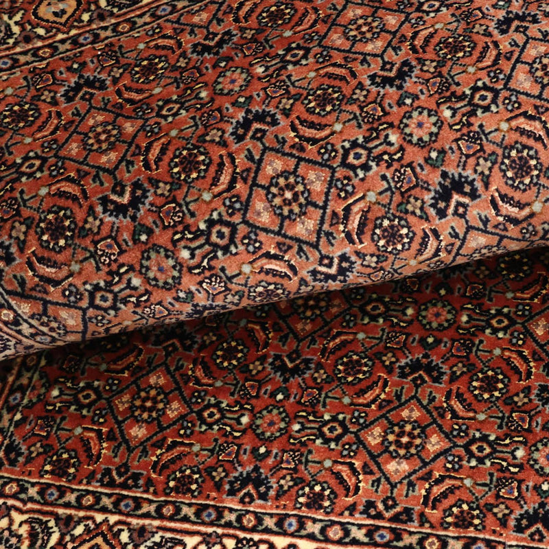 Persisk tæppe - Bijar - Royal - 134 x 78 cm - rust