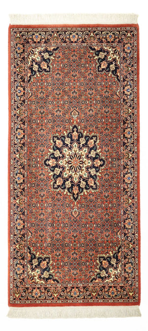 Persisk tæppe - Bijar - Royal - 146 x 70 cm - rust