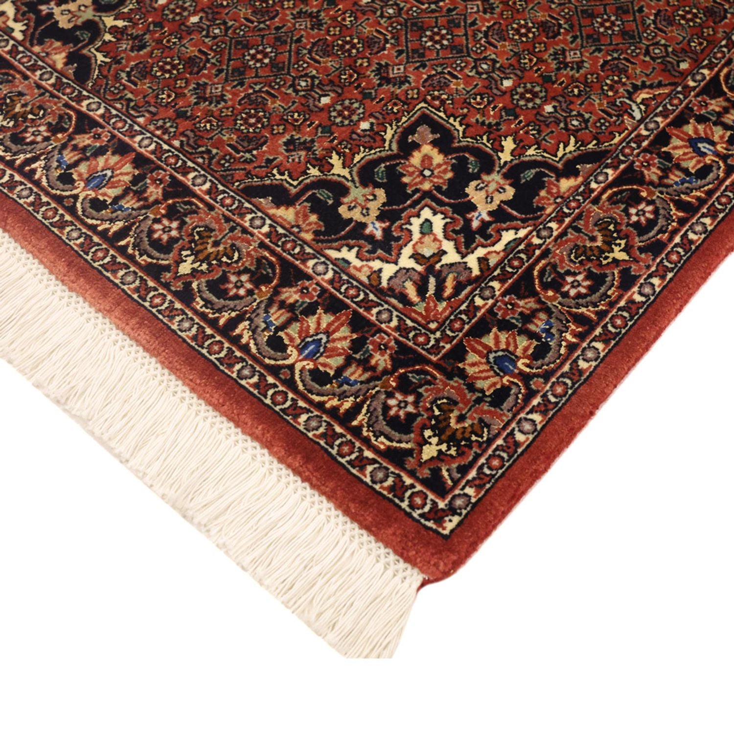 Persisk tæppe - Bijar - Royal - 146 x 70 cm - rust