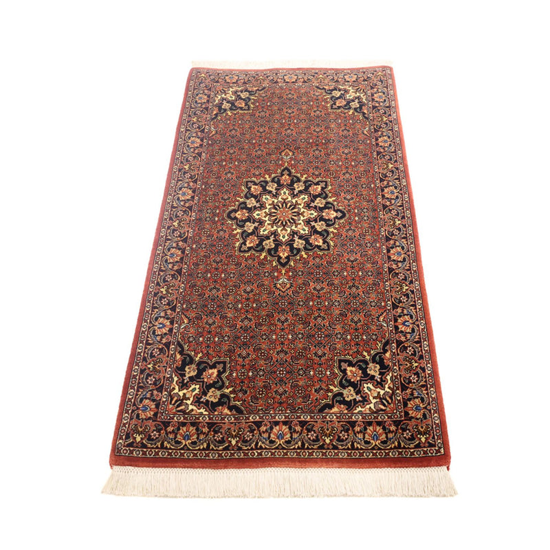 Persisk tæppe - Bijar - Royal - 146 x 70 cm - rust