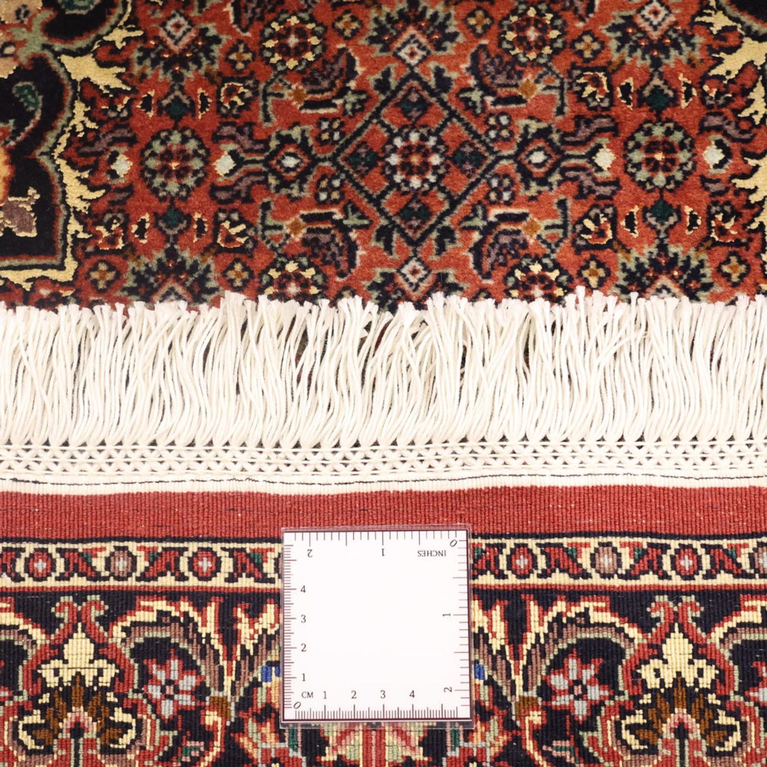 Persisk tæppe - Bijar - Royal - 146 x 70 cm - rust