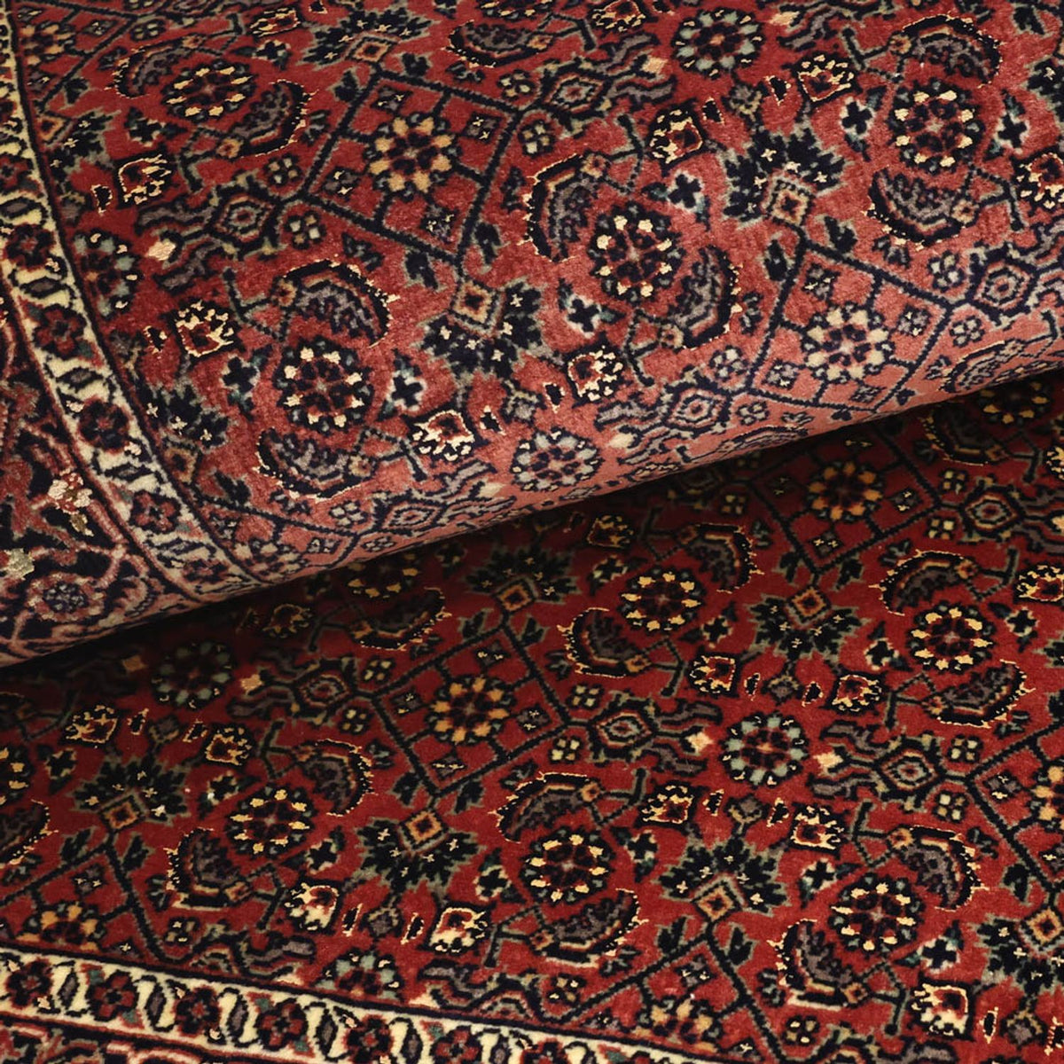 Persisk tæppe - Bijar - Royal - 148 x 89 cm - rust