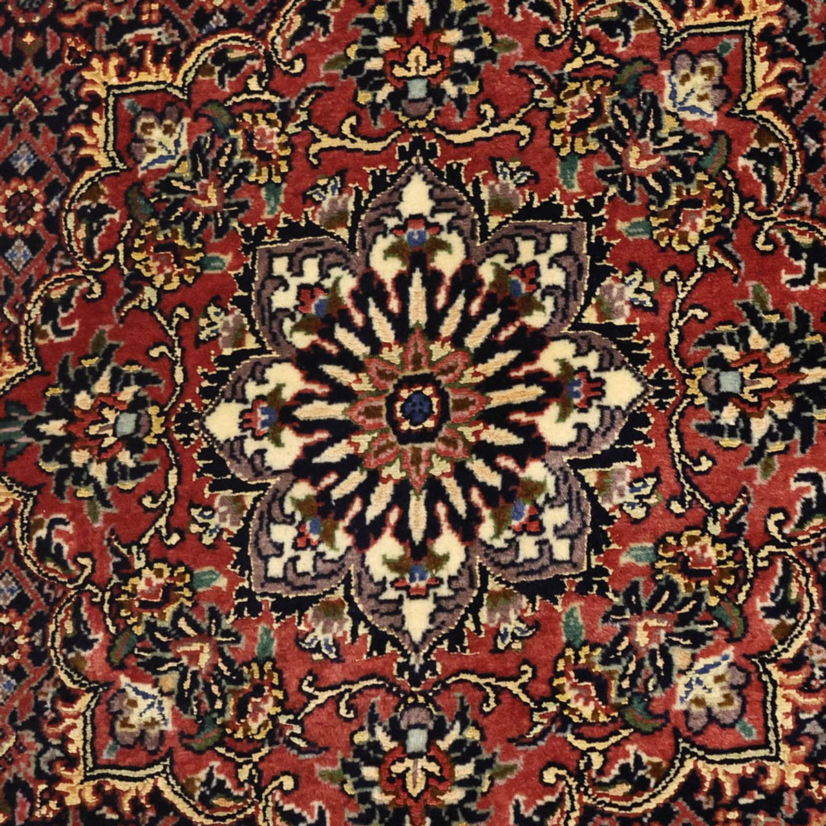 Persisk tæppe - Bijar - Royal - 154 x 89 cm - mørk beige